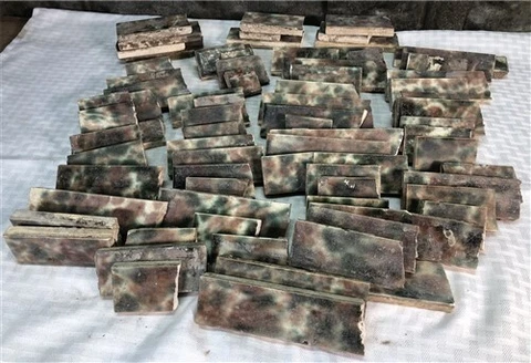 1800s Victorian Tile, Architectural Salvage, Antique Fireplace Surround Tile U Cover