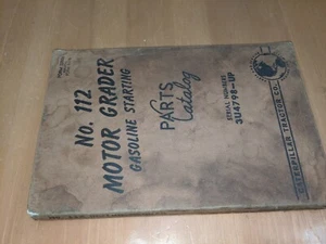 Caterpillar Cat 112 Benzin Startmotor Grader Teilekatalog Handbuch 3U4798 - Bild 1 von 4