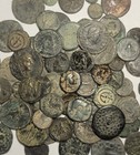 Ancient Coins   Greek Roman Byzantine Lot C 500 Bc To 600 Ad   Zeus Athena F Ef