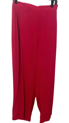 Pantalones Maggie Barnes Mujer Rosa Fucsia Talla 4X Cintura Elástica Nuevos con Etiquetas Foto 1 de 4