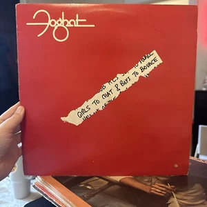 Foghat - Girls To Chat and Boys To Bounce - Vinyl Record Album - Picture 1 of 2