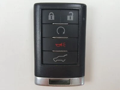 ORIGINAL CADILLAC SRX CTS 07-13 OEM REMOTE FOB START KEY LESS ENTRY DRIVER-2 USA - Image 1 of 4