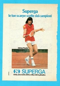 TOP979-PUBBLICITA'/ADVERTISING-1979- SUPERGA+ADRIANO PANATTA - Foto 1 di 1