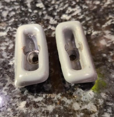 Mercedes 560SL Parasol Clips Gris Set OEM ORIGINAL R107 380SL 450SL Hembra Foto 1 de 4