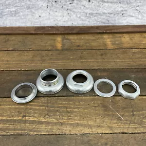 Vintage Campagnolo Super Record Headset 24 tpi England Threaded 30.2 Alloy Parts - Picture 1 of 14