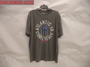 Fanatics Men Grey Rhode Island Rams Atlantic 10Gear Conference Stamp T-Shirt 2XL - Picture 1 of 8