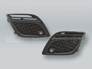 Par de cubiertas de rejilla lateral inferior con parachoques delantero PDC se adapta a Volvo XC60 2010-2013 - Imagen 1 de 2