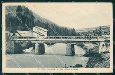 Belluno San Vito di Cadore Ponte di Serdes cartolina VK4498