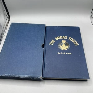 Vintage 1967 The Midas Touch By A.B.Irwin HC Case Signed Rare Book - Picture 1 of 21