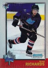1998 Bowman CHL Chrome Refractors #116 Brad Richards