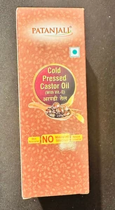 Patanjali Cold Pressed Castor Oil 100ml -Pack of 1 NEW - Picture 1 of 4