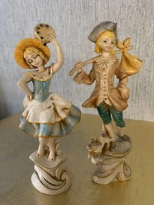 DEPOSE ITALY PAAR FIGUREN JUNGE MÄDCHEN FONTANNI PERFEKT - Bild 1 von 5