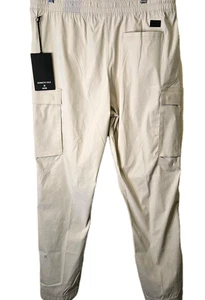 Kenneth Cole Core Collection Tech Cargo Jogger Herren XL Weiß 2 Way Stretch Neu - Bild 1 von 19