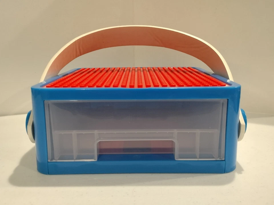 Retainer Lego Compatible Storage Container with Baseplate Top - Image 1 of 4