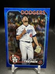 2024 Topps Update Blue Holofoil #US196 Blake Treinen /999 - Picture 1 of 2