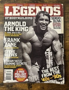 Arnold Schwarzenegger Legends of Bodybuilding Legends Magazine Fall 2010 +Poster - Picture 1 of 7
