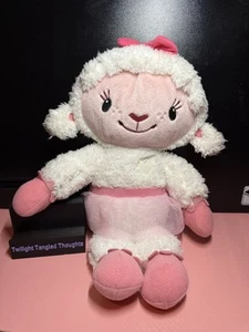 Disney Doc McStuffins Lambie Lamb 9” Plush Stuff Animal Toy W/ Pink Tutu Easter - Picture 1 of 12