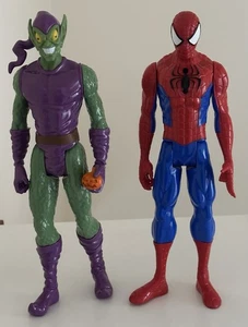 Marvel Spiderman + Green Goblin 12" Actionfiguren - Bild 1 von 2