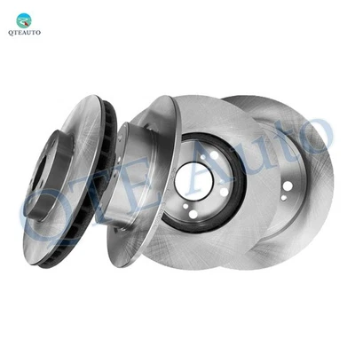 Set of 4 282mm Front-Rear Brake Disc Rotors For 2013-2017 Honda Accord - Image 1 of 4