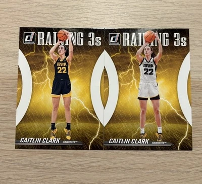 2 件套 2024 年完好凯特林克帕尼尼雨 3 年代收藏卡 #R1 & R2  — 第 1/4 张图片