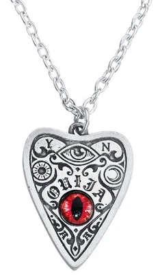 Petit Ouija Halskette England Gotisch Wicca Evil Eye Alternative Schmuck - Bild 1 von 4