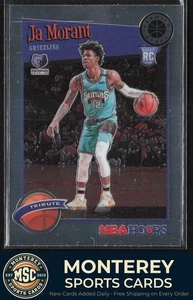 Ja Morant 2019-20 Hoops Premium Stock RC #297 Memphis Grizzlies - Bild 1 von 2