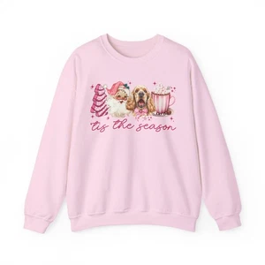 Cocker Spaniel Sweatshirt Christmas Dog Mom Gifts Crewneck Shirt - Picture 1 of 5