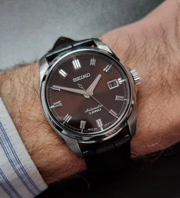 RARE Seiko "KitKat" SARB025 Chocolate Dial Discontinued Automatic JDM Watch 6R15 - image 1 of 4