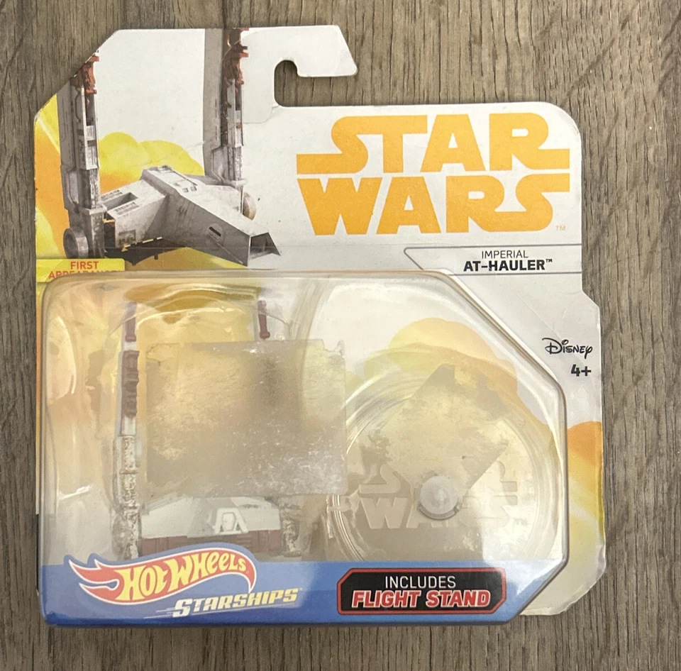 Veículo de brinquedo Star Wars Hot Wheels (2017) Imperial AT-Hauler Starships - Imagem 1 de 1