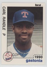 1990 Best Gastonia Rangers Carl Randle #3