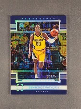 2022-23 Panini Photogenic #4 Bennedict Mathurin /25 Maze Mojo Rookie Card RC
