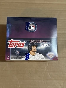 Paquete de 20 cajas al por menor selladas de fábrica de béisbol Topps serie 2 2024 - Imagen 1 de 3