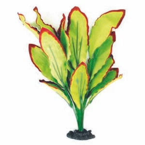 Aqua One Silk Plant Amazon Red Green 30cm Plastic Aquarium Fish Tanks Plants L - Picture 1 of 2