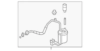 Genuine Ford Mercury 2008 Escape Mariner AC Receiver Drier Assembly 8L8Z19C836C - Image 1 of 2