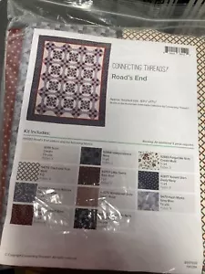 Road's End Quilt Kit 63-1/2" x 8877-1/2" Elemental Collection Hometown America - Picture 1 of 5