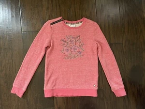 Matilda Jane 435 Size 8 Pink Floral shimmery Keaton Friends Forever Sweatshirt - Picture 1 of 4