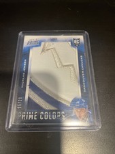 13-14 panini prime colors patch /28 nicklas jensen 