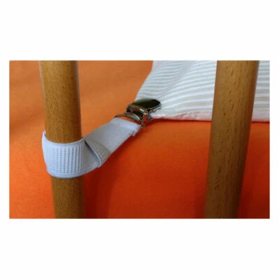 SUNNYBABY 4 Stück Baby Bettdeckenhalter Lilo mit Gummiband für Kinderbett 20179