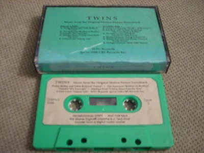 RARE PROMO Twins CASSETTE TAPE soundtrack 2 LIVE CREW Little Richard JEFF BECK ! - Image 1 of 2