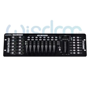 Centralina DMX-512 Slim Leggera per Luci 192CH 8 Scene Programmabili - Foto 1 di 3