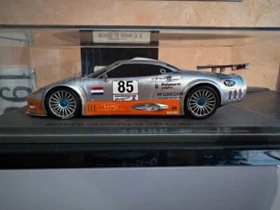 Spark 1/43 Spyker C8 Double 12R #85 Le Mans 2002 REPSPY04 - Immagine 1 di 2