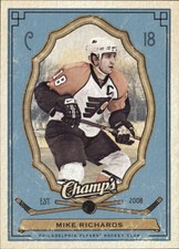 2009-10 Upper Deck Champ's Flyers Hockey Card #74 Mike Richards