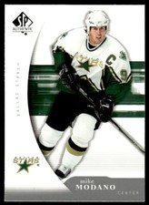 2005-06 Upper Deck SP Authentic Hockey Card Mike Modano D Dallas Stars #31