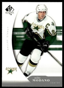 2005-06 Upper Deck SP Authentic Hockey Card Mike Modano D Dallas Stars #31