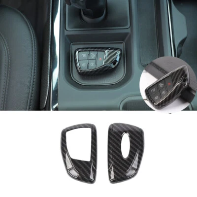 Key Cover Case Shell Fob Trim For Chevrolet Silverado/Suburban 2022+ Accessories - Image 1 of 4