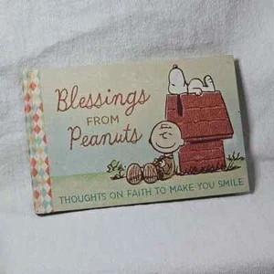 Blessings From Peanuts, Thoughts On Faith To Make You Smile, Hallmark HC VG - Picture 1 of 1