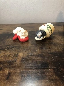 Two vintage Cat hallmark ornaments from 1994 in 1995 - Picture 1 of 8