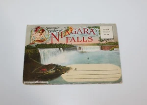 Souvenir Folder of Niagara Falls Postcard Book, General View of Niagara Falls - Picture 1 of 9