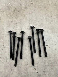86-91 CORVETTE C4 L98 CENTER BOLT VALVE COVER BOLTS (8) 12338092 - Picture 1 of 2