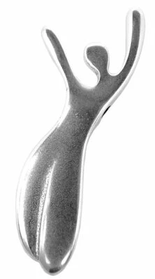 Minott Gioiello Pendente | Donna Danzerina In Ottone, Placcato Argento 35159 - Immagine 1 di 2